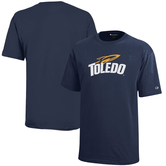 Youth Champion Navy Toledo Rockets Jersey T-Shirt