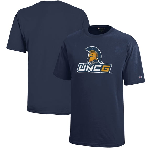 Youth Champion Navy UNCG Spartans Jersey T-Shirt