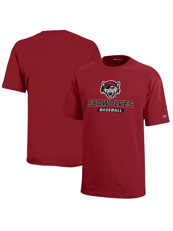 Youth Champion Red Erie SeaWolves Jersey T-Shirt