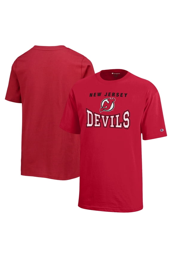 Youth Champion Red New Jersey Devils Graphic T-Shirt