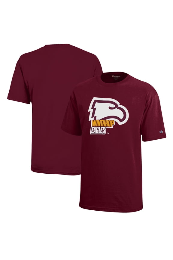 Youth Champion Red Winthrop Eagles Jersey T-Shirt