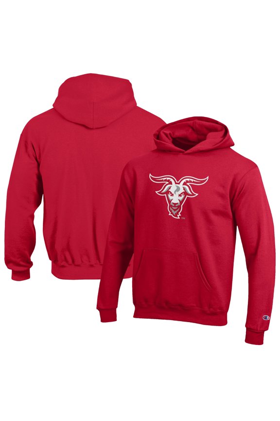 Youth Champion Red Worcester Polytechnic Institute Engineers Eco Powerblend Pullover Hoodie