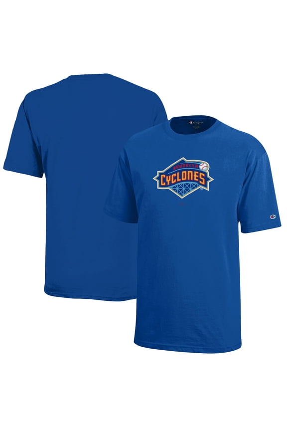 Youth Champion Royal Brooklyn Cyclones Jersey T-Shirt