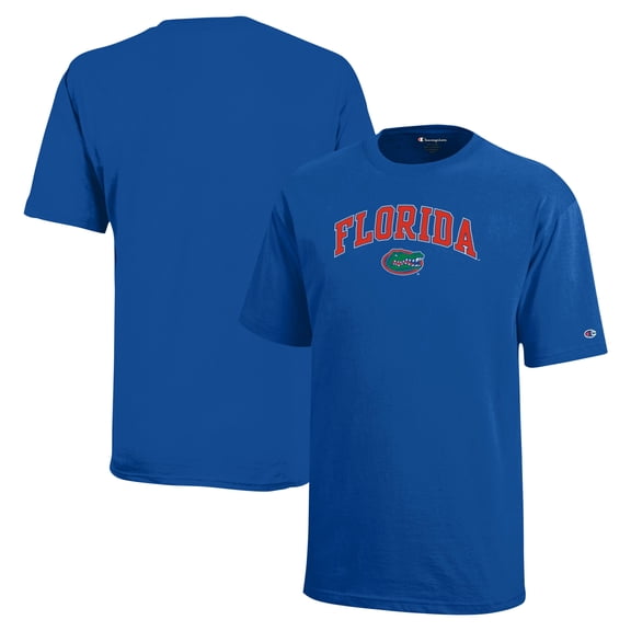 Youth Champion Royal Florida Gators Arch Over Logo T-Shirt