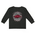 thumbnail image 1 of Youth Charcoal Arkansas Razorbacks Call the Shots Long Sleeve T-Shirt, 1 of 1