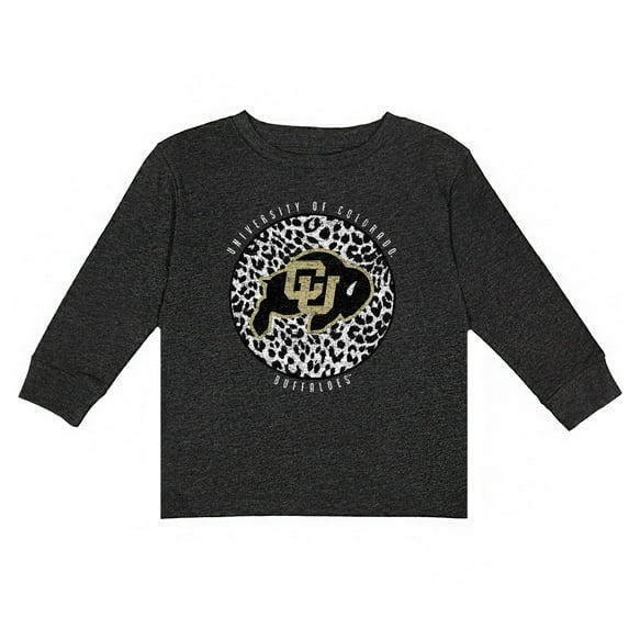 Youth Charcoal Colorado Buffaloes Call the Shots Long Sleeve T-Shirt