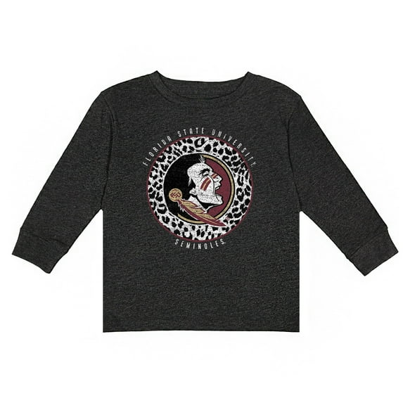 Youth Charcoal Florida State Seminoles Call the Shots Long Sleeve T-Shirt