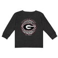 thumbnail image 1 of Youth Charcoal Georgia Bulldogs Call the Shots Long Sleeve T-Shirt, 1 of 1