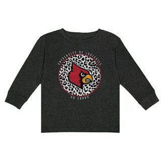 Louisville Cardinals Women's Good Vibes Pullover Sweatshirt - Charcoal