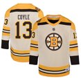 Youth Charlie Coyle Cream Boston Bruins 100th Anniversary Replica