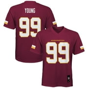 Youth Chase Young Burgundy Washington Commanders Replica Player Jersey