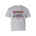 thumbnail image 1 of Youth Children's Unisex Autisim Awareness Not A Processing Error Short Sleeve T-shirt-Sports Grey-medium, 1 of 4