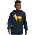 thumbnail image 1 of Youth Clark Goat 22 Sweatshirt Hoodie, 1 of 1
