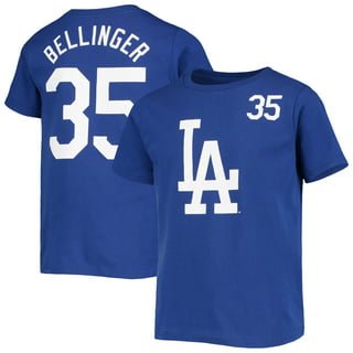 Men's Nike Cody Bellinger Royal Chicago Cubs Name & Number T-Shirt