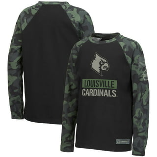 Youth Colosseum Red Louisville Cardinals Live Hardcore Raglan Pullover Hoodie Size: Extra Large