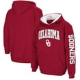thumbnail image 1 of Youth Colosseum Crimson Oklahoma Sooners 2-Hit Team Pullover Hoodie, 1 of 4