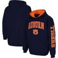 thumbnail image 1 of Youth Colosseum Navy Auburn Tigers 2-Hit Team Pullover Hoodie, 1 of 4