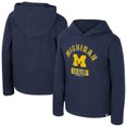 thumbnail image 1 of Youth Colosseum  Navy Michigan Wolverines Simoleans Washed Hoodie, 1 of 3