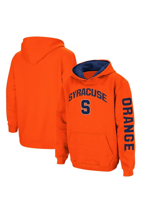 Youth Colosseum Orange Syracuse Orange 2-Hit Team Pullover Hoodie
