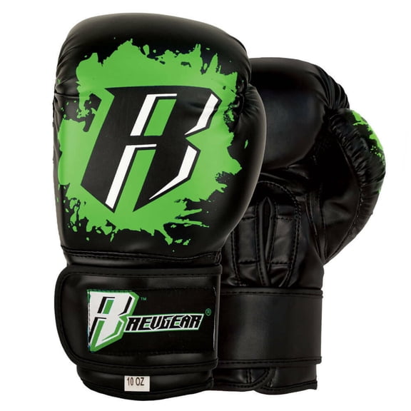 Youth Combat Series Boxing Gloves| for Martial Arts, Krav Maga and MMA | Green