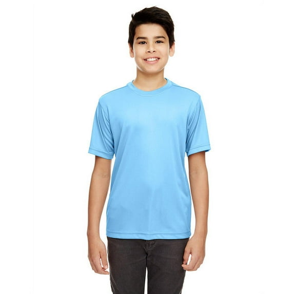 Youth Cool & Dry Basic Performance T-Shirt - COLUMBIA BLUE - XL
