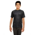 thumbnail image 1 of Youth Cool Dry Sport Performance Interlock&nbsp;T-Shirt BLACK M, 1 of 3