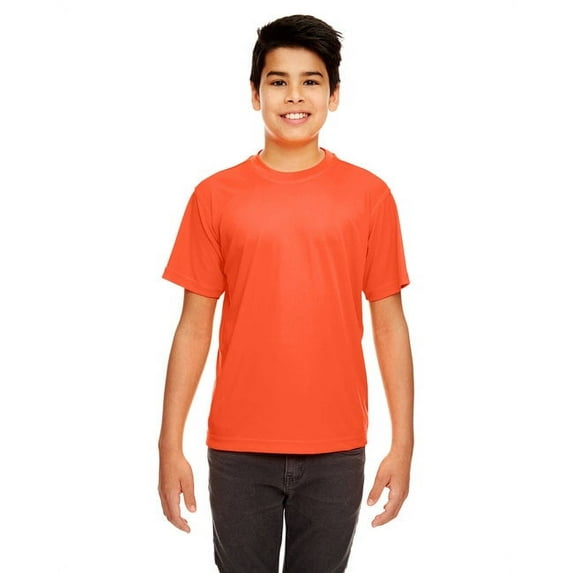 Youth Cool Dry Sport Performance Interlock T-Shirt ORANGE S
