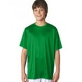 thumbnail image 1 of Youth Cooling Performance Crew Short Sleeve T-Shirt, Kelly, Small, 1 of 3