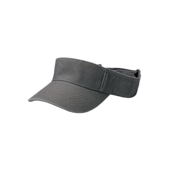 Youth Cotton Twill Washed Visor, Olive