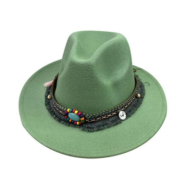 Women Cowboy Hat Hat Women Classic Hat Summer Cowboy Hats for Men M