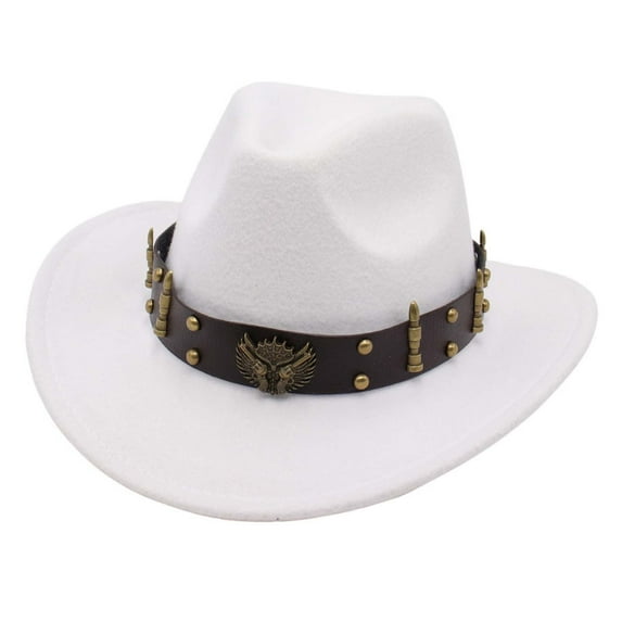 Youth Cowgirl Hat White Cowboy Hats Straw Cowboy Hats Western Fashion One Size