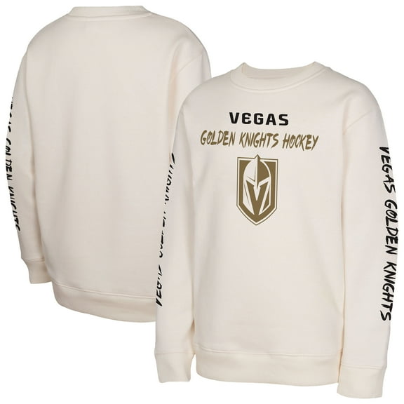 Youth Cream Vegas Golden Knights Star Power Pullover Sweatshirt