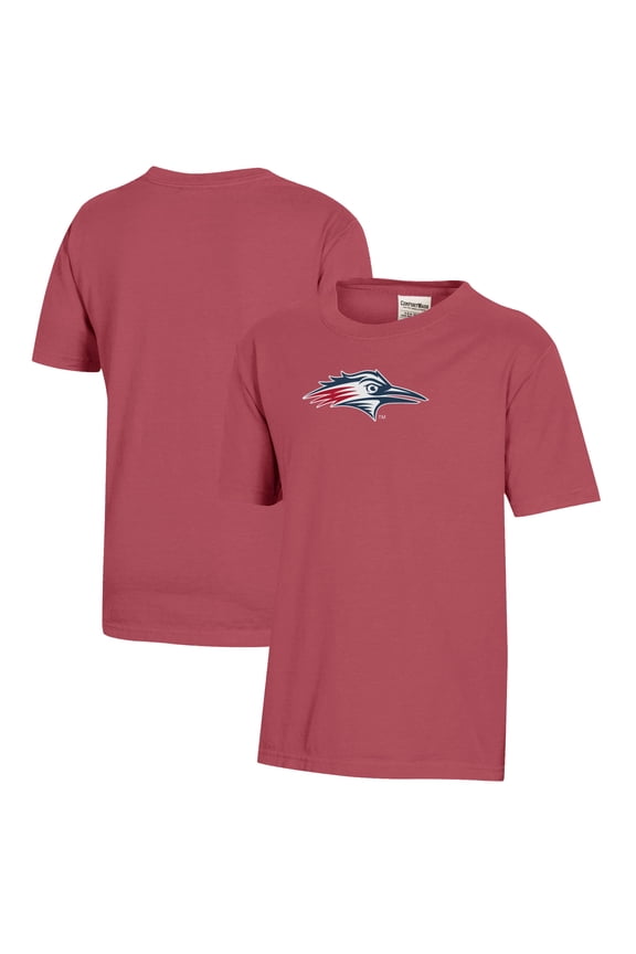 Youth Crimson MSU Denver Roadrunners Logo Comfort Wash T-Shirt