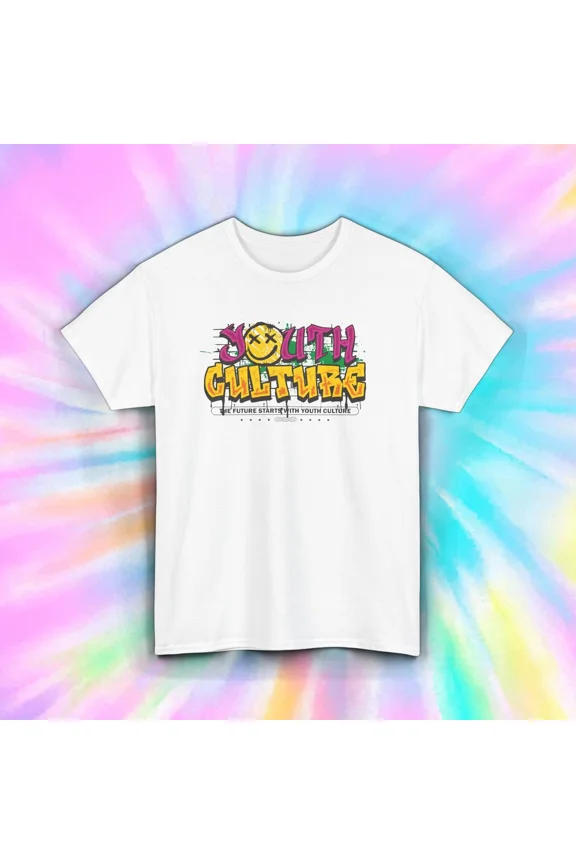Youth Culture Graffiti Style Urban Trendy Streetwear Future Inspired Unisex T-Shirt, up to size 5XL