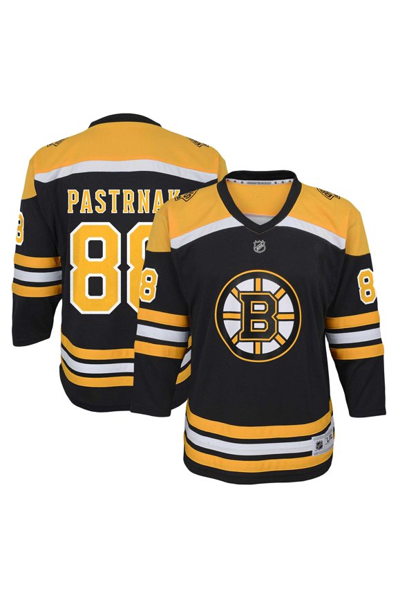 Youth David Pastrnak Black Boston Bruins  Home Replica Player Jersey