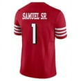 thumbnail image 1 of Youth Deebo_Samuel_Sr. Red Jerseys T Shirt, 1 of 2