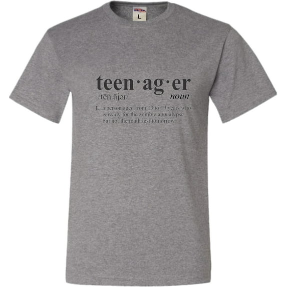 Youth Definition Of Teenager Funny Teen T-Shirt
