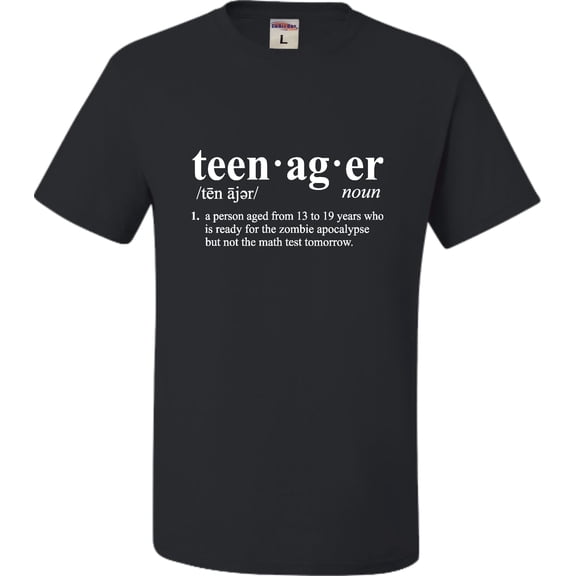 Youth Definition Of Teenager Funny Teen T-Shirt
