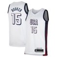 Youth Devin Booker 2024 USA White PlayerJersey