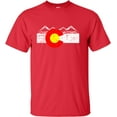 thumbnail image 1 of Youth Distressed Colorado Flag Rocky Mountains T-Shirt, 1 of 1