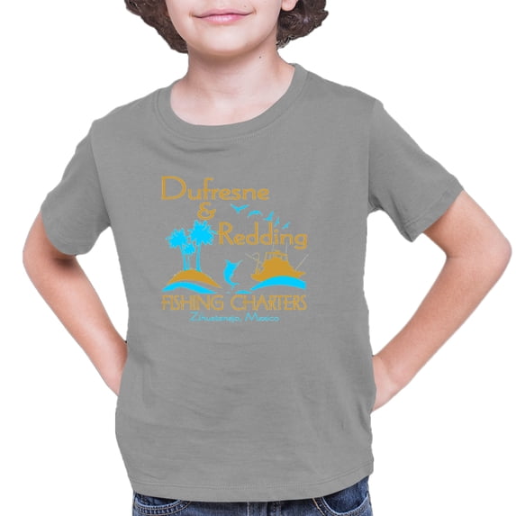 Youth Dufresne & Redding Fishing Charters Funny T-Shirt