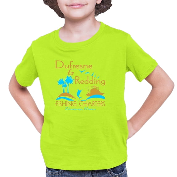 Youth Dufresne & Redding Fishing Charters Funny T-Shirt