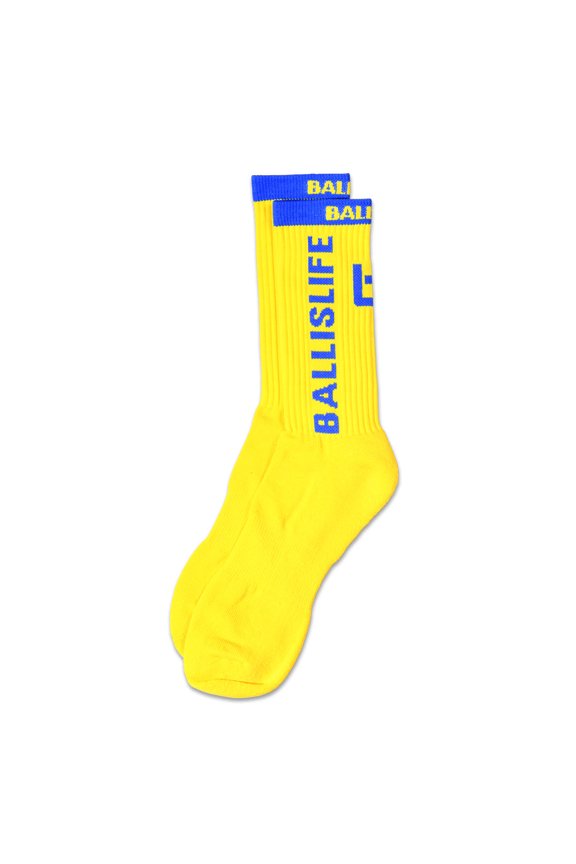 Youth Elite Socks in Yellow/Royal