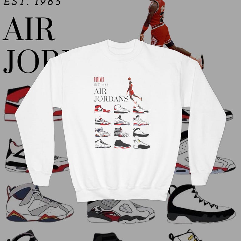 michael jordan crewneck sweatshirt