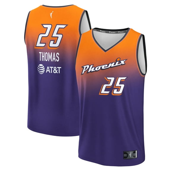 Youth Fanatics Alyssa Thomas Purple Phoenix Mercury Explorer Edition Fast Break Replica Jersey