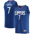 thumbnail image 1 of Youth Fanatics Branded Amir Coffey Royal LA Clippers Fast Break Player Jersey - Icon Edition, 1 of 3
