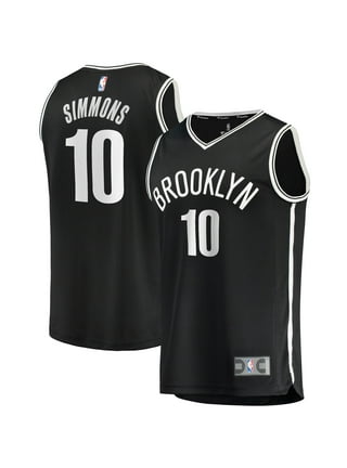 Men's Fanatics Branded Ben Simmons White Brooklyn Nets Fast Break Replica Jersey - Association Edition