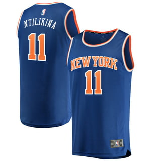 Men's Fanatics Branded Derrick Rose White New York Knicks Fast Break  Replica Jersey - Association Edition