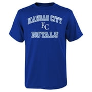 Youth Fanatics Branded Royal Kansas City Royals Heart & Soul T-Shirt