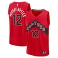thumbnail image 1 of Men's Fanatics Collin Murray-Boyles Red Toronto Raptors 2025 NBA Draft First Round Pick Fast Break Replica Jersey - Icon, 1 of 3